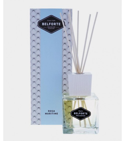Belforte White Cube Raumdüfte 500 ml mit Stäbchen - 