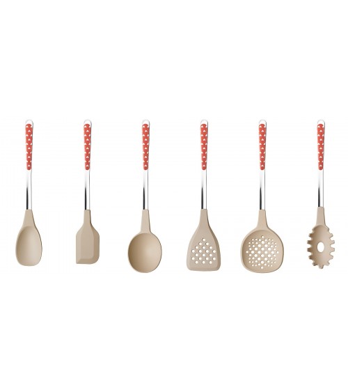 6 件套心形勺子 - Neva Posateria -