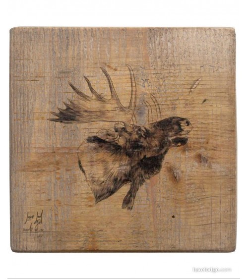 Pot rest in reclaimed wood: style and sustainability -  - 