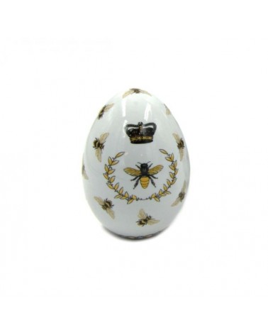 Queen Bee Decorative Ceramic Egg - Royal Family Sheffield -  - 