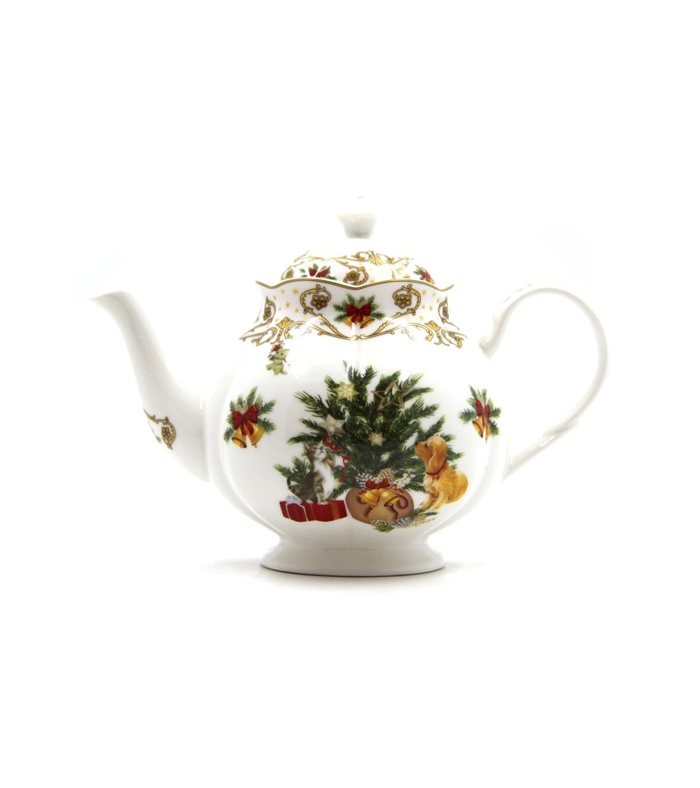 Königliche Familie - Teekanne "Christmas Dinner Night" -