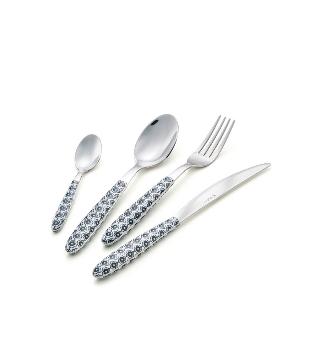 Eme Posaterie - Blend Vero Rajah Set 48 Pieces Colored Cutlery in Overview Packaging -  - 