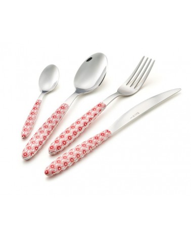 Eme Posaterie – Blend Vero Rajah Set 48-teiliges farbiges Besteck in Übersichtsverpackung - 