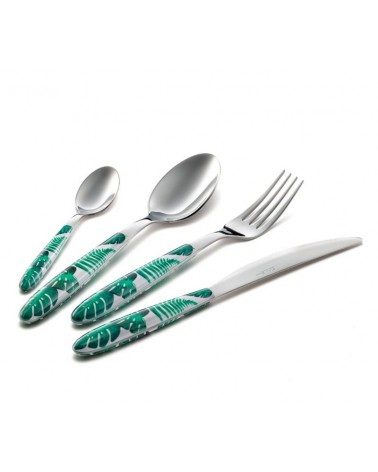 Eme Cutlery - Mix & Match Vero Jungle Set 48 Pieces Colored Cutlery -  - 