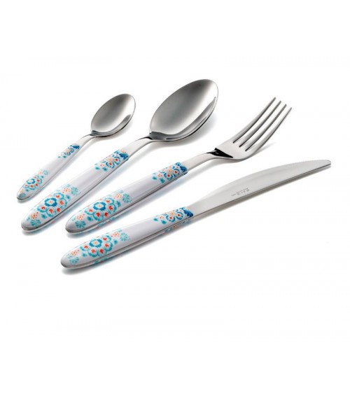 Eme Posaterie - Mix & Match Vero Trinacria Set 48-teiliges farbiges Besteck - 