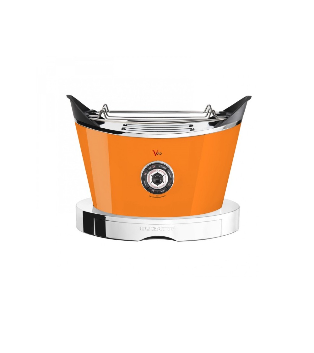 Multifunction Toaster Modern Design - Volo - Casa Bugatti - Orange Color