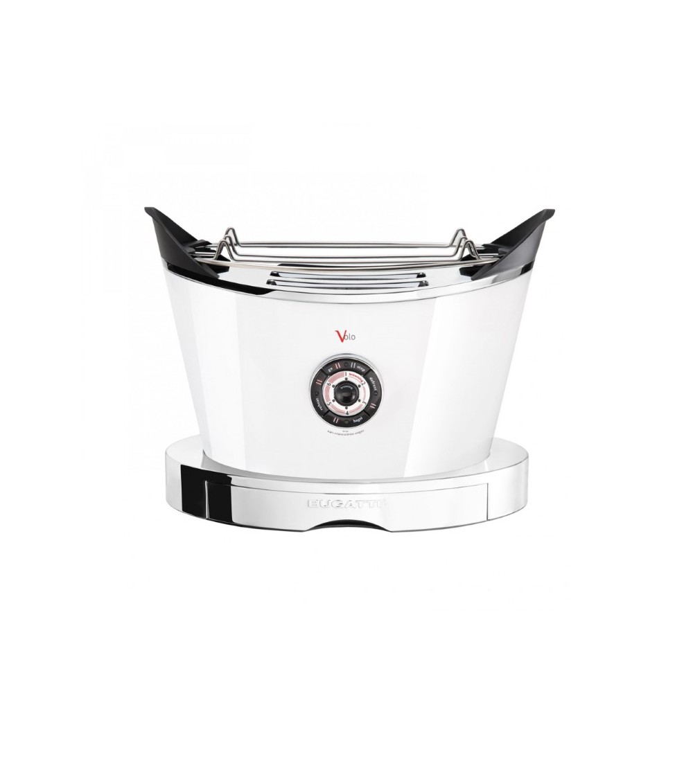Multifunction Toaster Modern Design - Volo - Casa Bugatti - white color