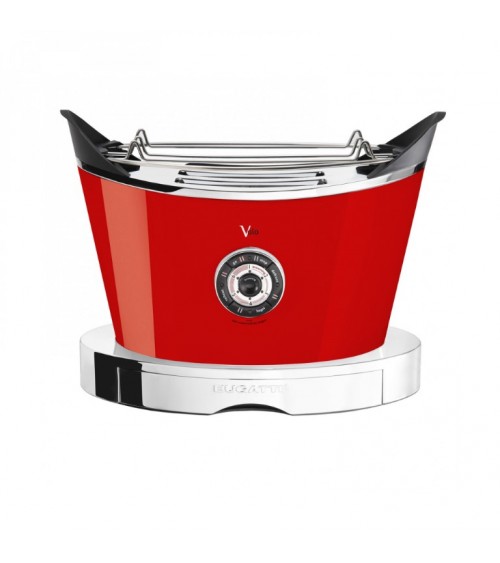 Grille-pain multifonction design moderne - Volo - Casa Bugatti - couleur rouge