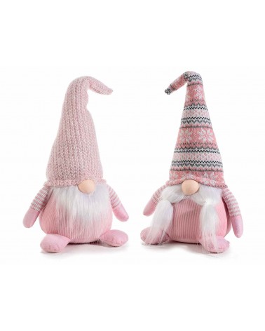 Pink Christmas Gnomes Set 2 Pieces -  - 