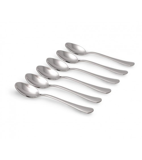 Serena Polished Coffee Spoon - Stainless Steel Cutlery - Rivadossi Sandro -  - 