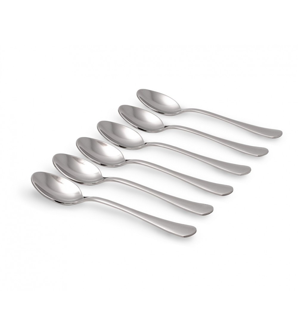 Serena Polished Coffee Spoon - Stainless Steel Cutlery - Rivadossi Sandro -  - 