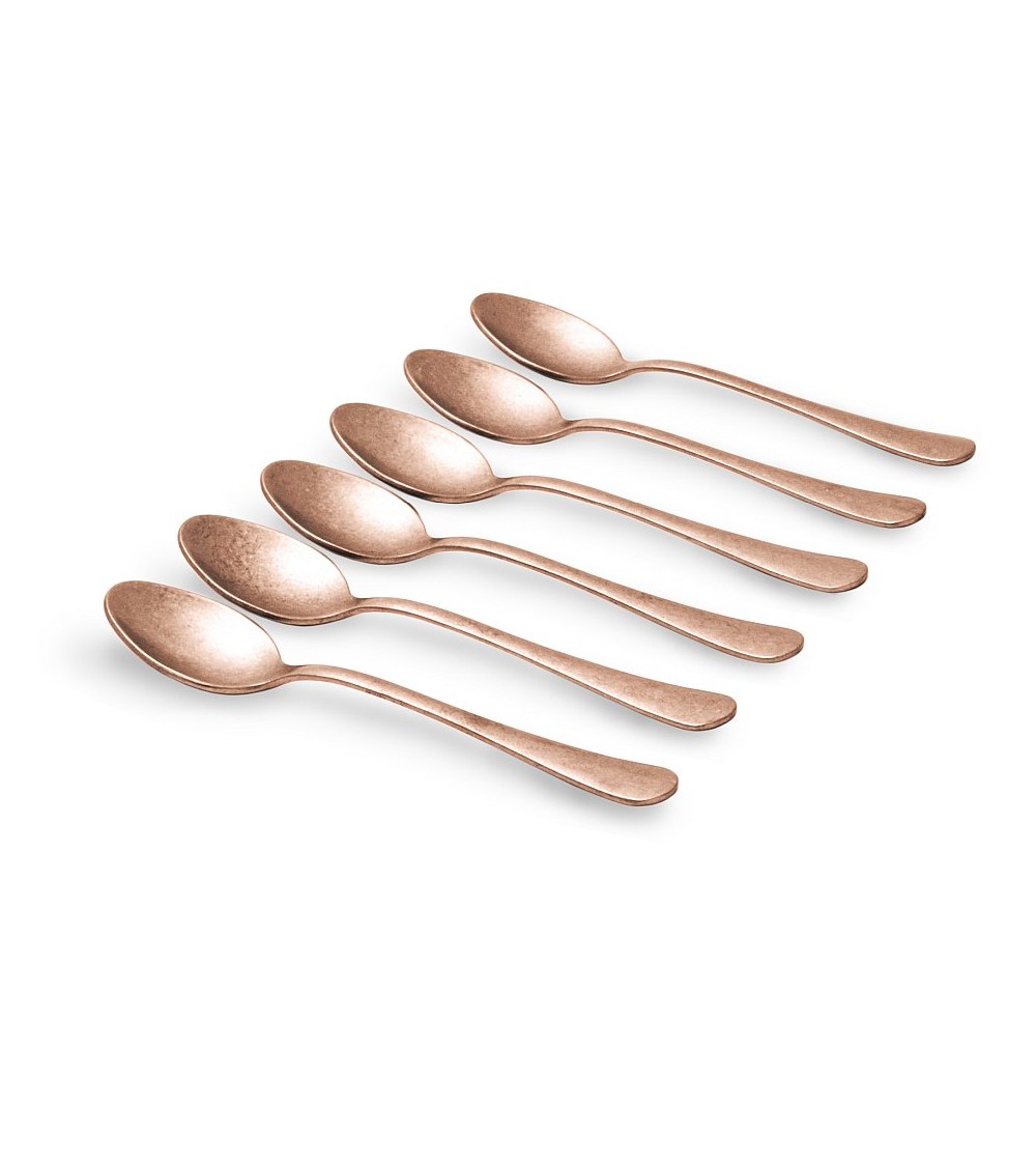 Serena Vintage Cucchiaino Caffè - Posate in Acciaio Anticato - Rivadossi Sandro -  -  Serena Vintage Cucchiaino Caffè - Posate in Acciaio Anticato - Rivadossi Sandro -  -