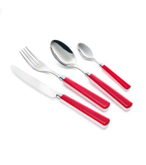 Eme Posaterie - Bauhaus Vero Circle Set 48 Pieces Colored Cutlery in  Panoramic Packaging