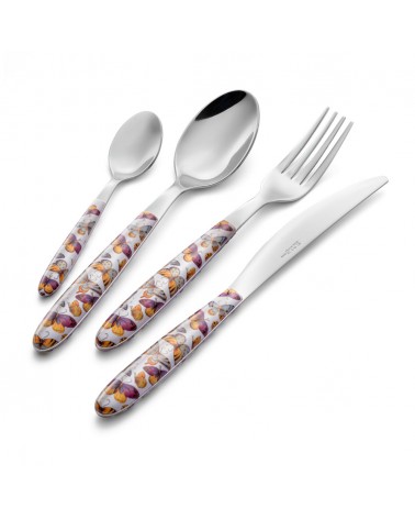 Eme Cutlery - Set 48 Pieces Colored Cutlery Vero Butterfly -  - 