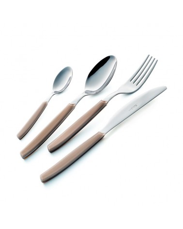 Eme Cutlery - Set 48 Pieces Colored Chrome Cutlery -  - 