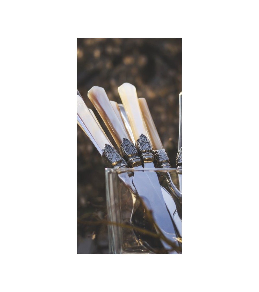 Vittoria Mother of Pearl Cutlery Set 16 pieces for 4 people - Rivadossi Sandro -  - 