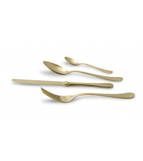Posate Acciaio Inox Serena Antico Vintage Set 16Pezzi  - Rivadossi - 
