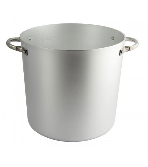 Professional Cylindrical Aluminum Pot with 2 Handles - Ottinetti -  - 