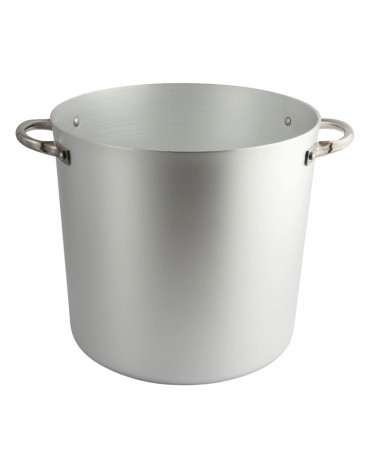 Professional Cylindrical Aluminum Pot with 2 Handles - Ottinetti -  - 