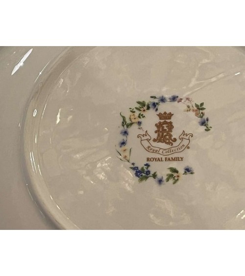 Set 6 Piattini Dolce  in Ceramica "Spring Easter" - Royal Family - 