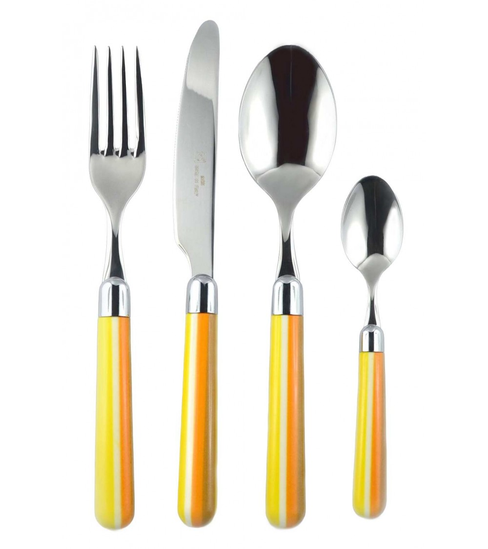 彩色条纹餐具 - Naif Caramel - Rivadossi Sandro -