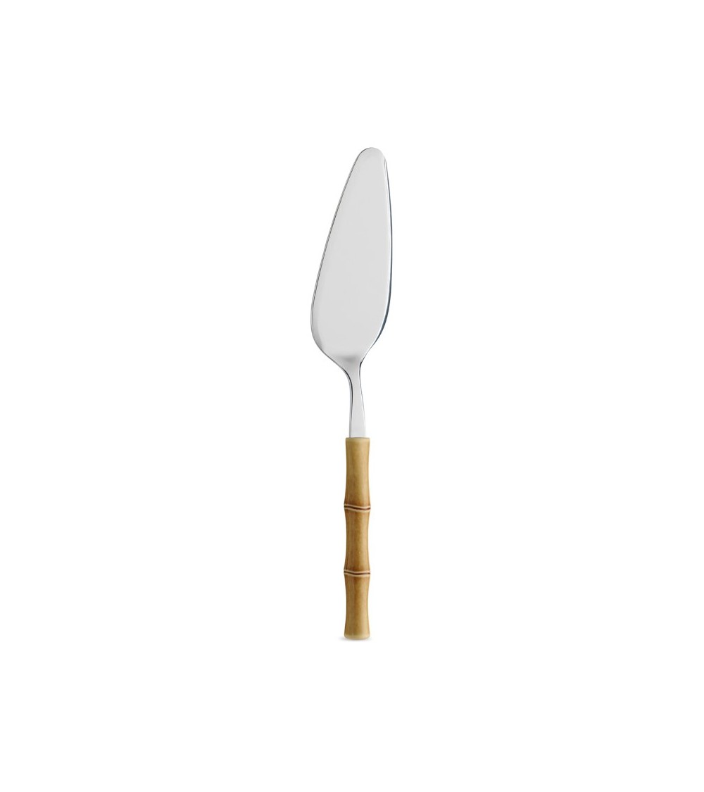 带竹纹手柄的蛋糕餐具 - Neva Creative Cutlery -