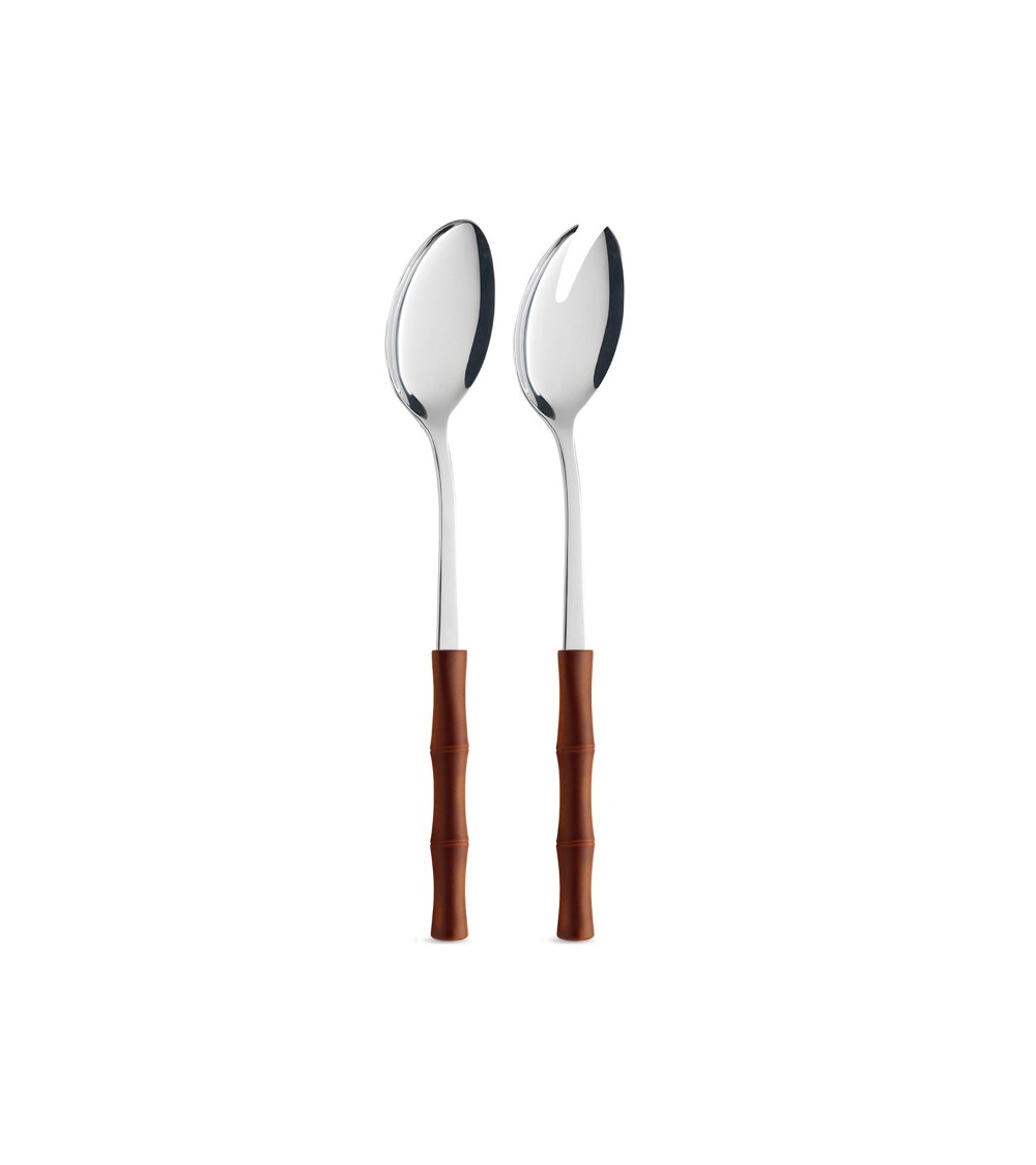 Salad Pair With Bamboo Effect Handle - Neva Creative Cutlery -  -