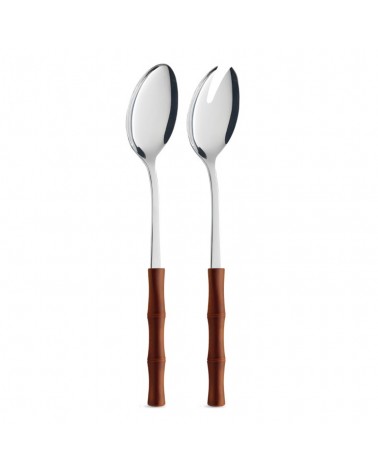 Salad Pair With Bamboo Effect Handle - Neva Creative Cutlery -  -