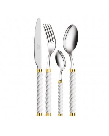 Posate Design Corda Servizio 24 Pezzi - Neva Posateria Creativa - 