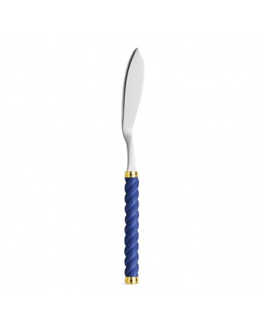 Coltello Pesce con Manico Effetto Corda - Neva Posateria Creativa - 