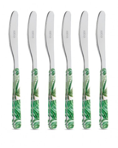 Set  6 Spalmaburro Jungle Leaf - Neva Posateria Creativa - 