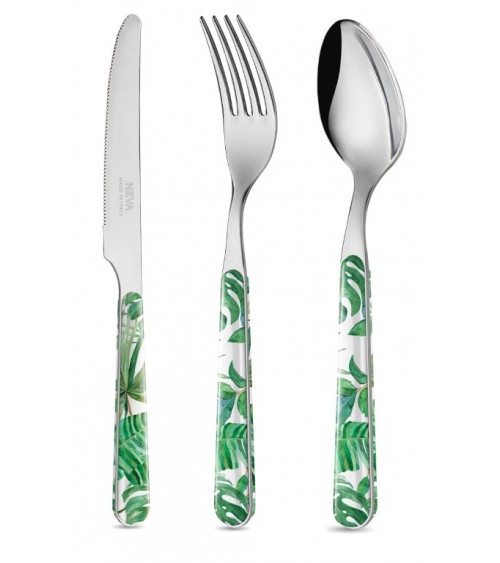 Jungle Leaf Fruit Set 18 Pieces - Neva Creative Cutlery -  - 
