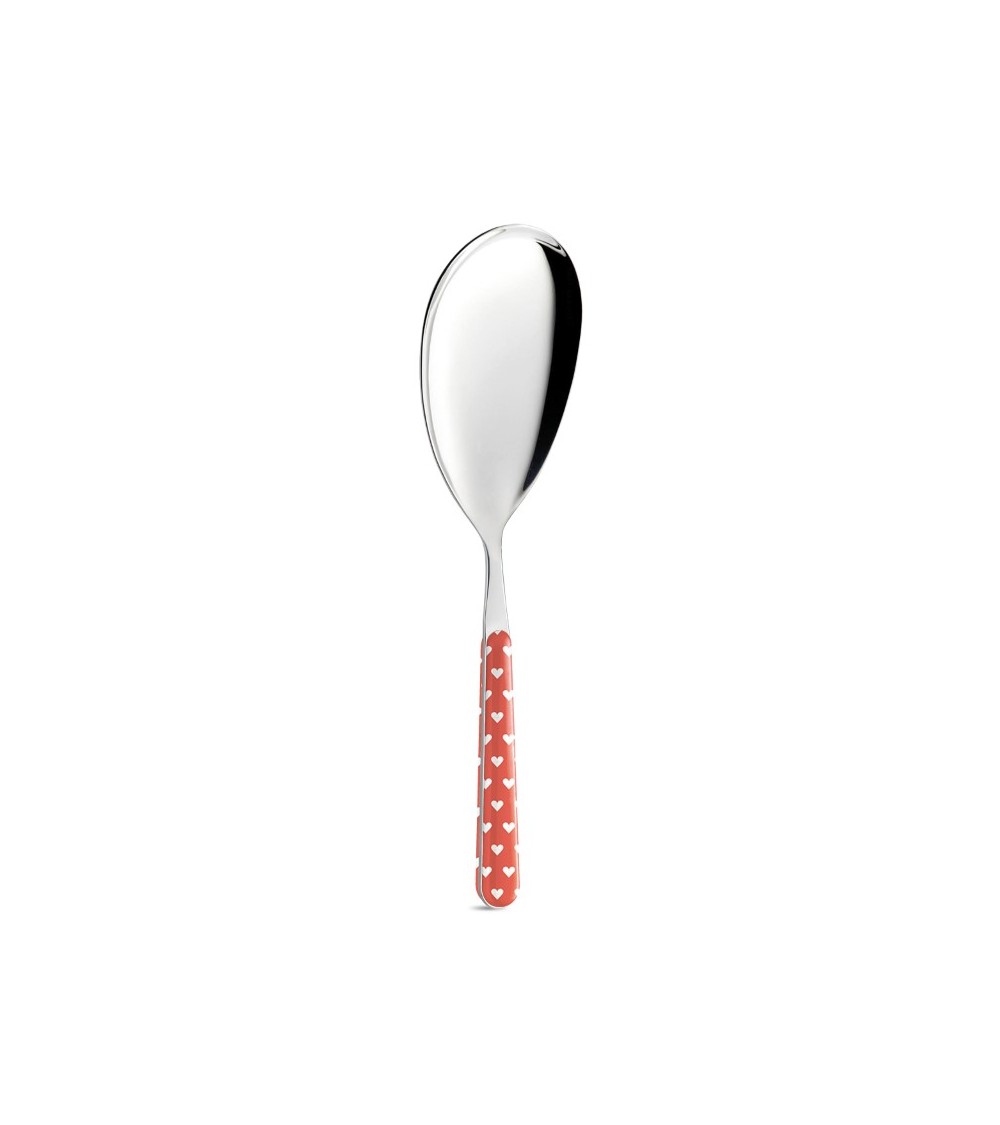 Pala Riso con Decoro Cuoricini - Neva Posateria Creativa - 