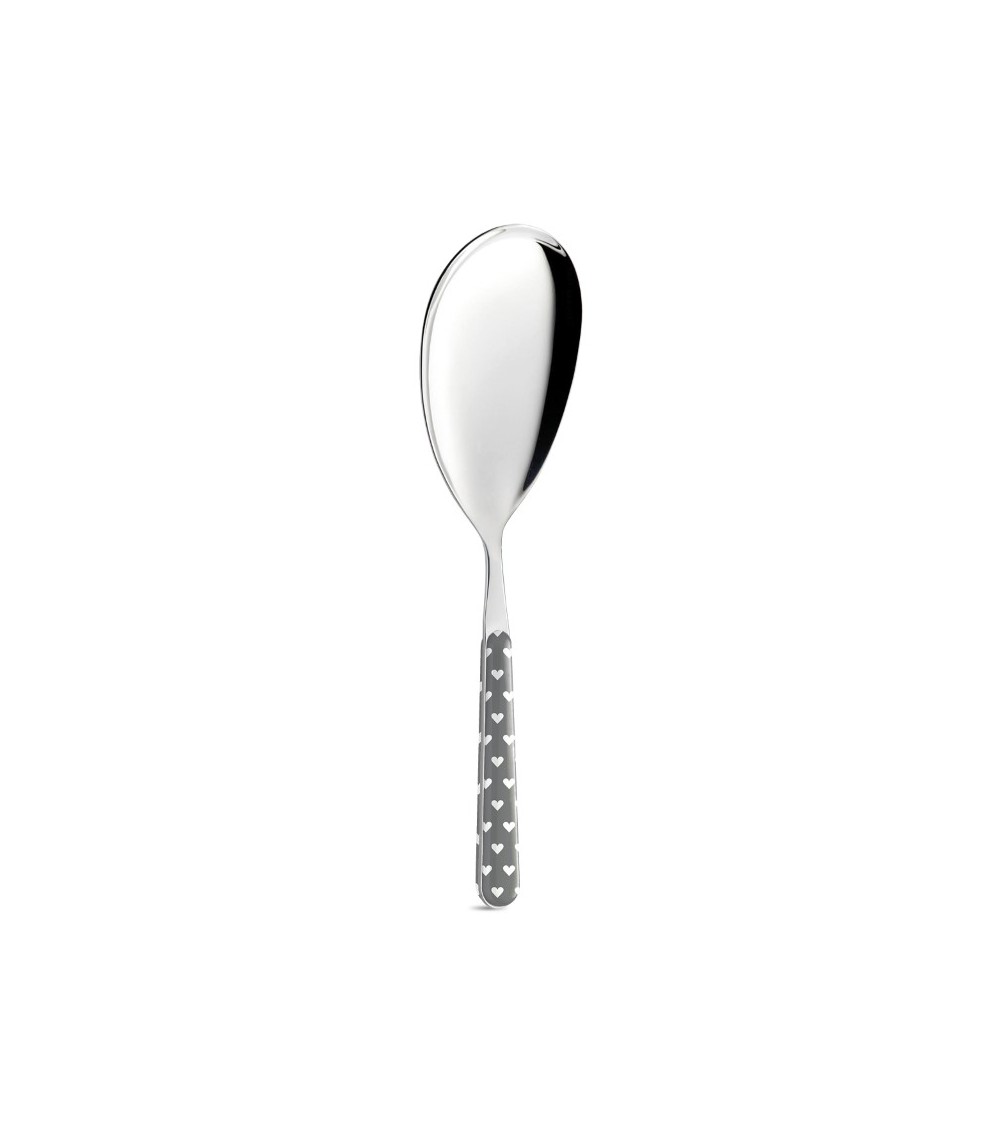Pala Riso con Decoro Cuoricini - Neva Posateria Creativa - 