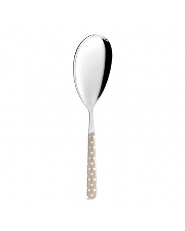 Pala Riso con Decoro Cuoricini - Neva Posateria Creativa - 