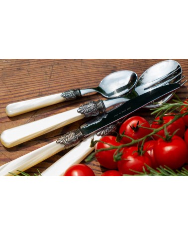 Elena Service 75 件彩色餐具 Rivadossi Sandro - 象牙色套装