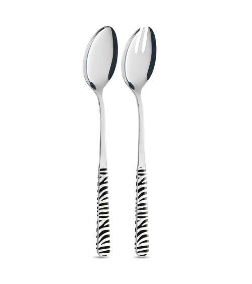 沙拉搭配斑马动物装饰 - Neva Posateria Creativa -