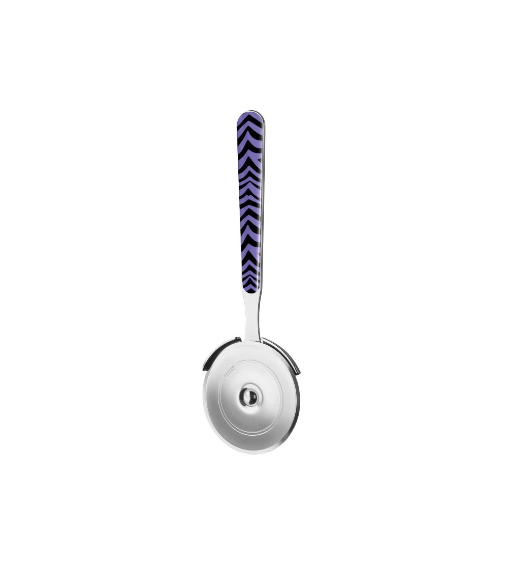 带斑马动物装饰的披萨轮 - Neva Posateria Creativa -