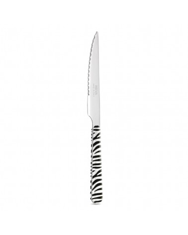 Couteau à Steak Animalier Zèbre - Neva Posateria Creativa - 
