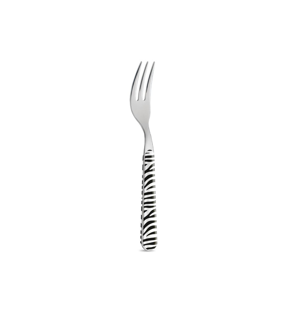 Forchettine Dolce Animalier Zebrato - Neva Posateria Creativa - 