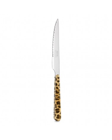 Couteau à Steak Léopard Animalier - Neva Posateria Creativa - 