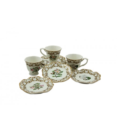 Flora Danica - Servizio da Caffè - Made in Italy - Royal Family Sheffield - 