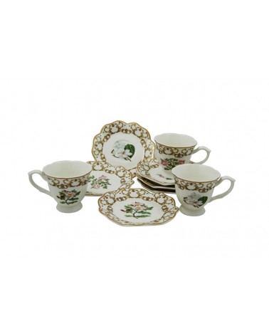 Flora Danica - Kaffeeservice - Made in Italy - Royal Family Sheffield -
