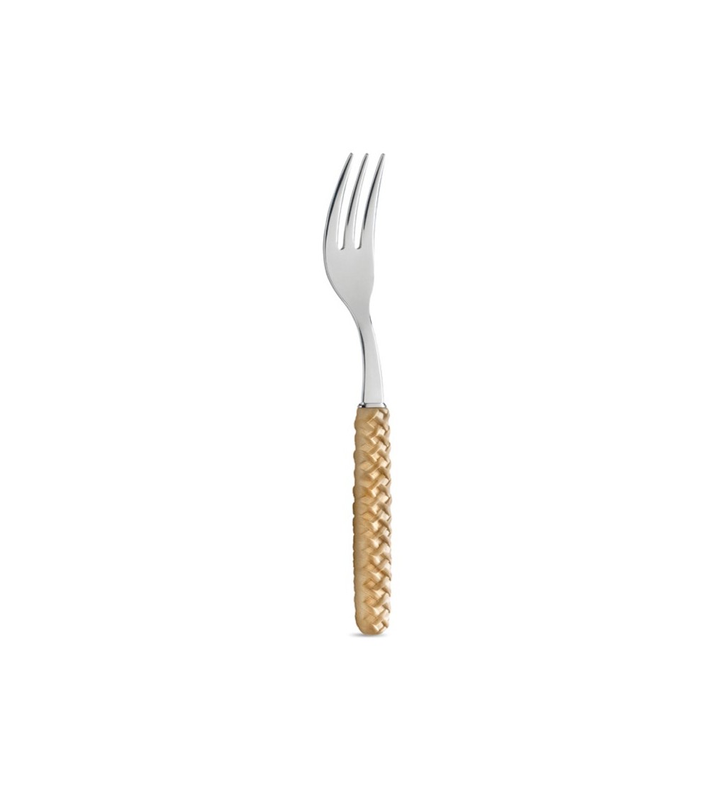 Forchettina Dolce Intreccio beige - Neva Posateria Creativa Forchettina Dolce Intreccio beige - Neva Posateria Creativa