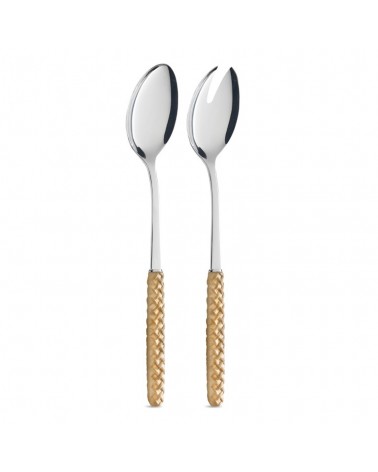 沙拉搭配米色编织装饰 - Neva Posateria Creativa