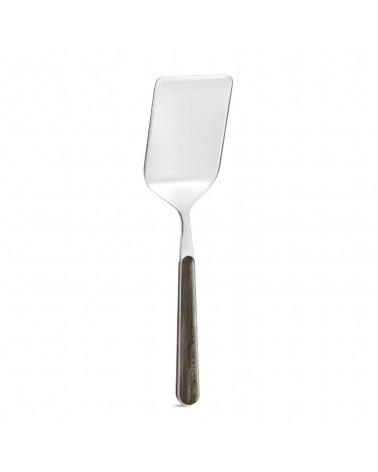 Pelle à Lasagne avec Manche Effet Bois de Pin Anthracite - Neva Posateria