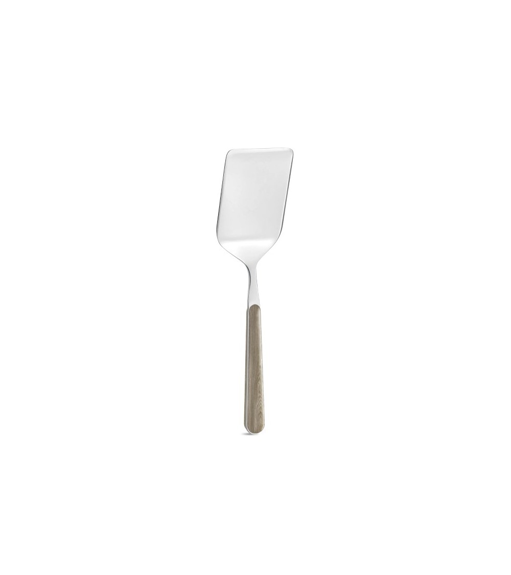 Lasagna Shovel with Dove Gray Pine Wood Effect Handle - Neva Posateria