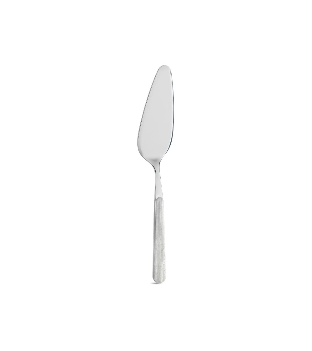 带有漂白松木效果木手柄的蛋糕餐具 - Neva Posateria