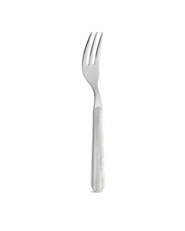Forchettina Dolce con Manico effetto Legno Pino sbiancato - Neva Posateria