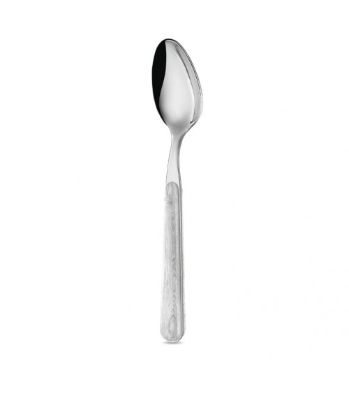 Cucchiaio Frutta Manico Effetto Legno Pino  - Neva Posateria -  Pino Sbiancato